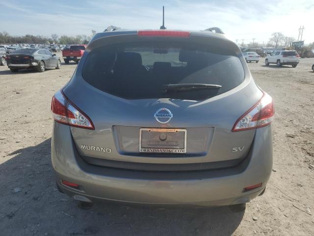 JN8AZ1MU9BW058786 - 2011 NISSAN MURANO S GRAY photo 6