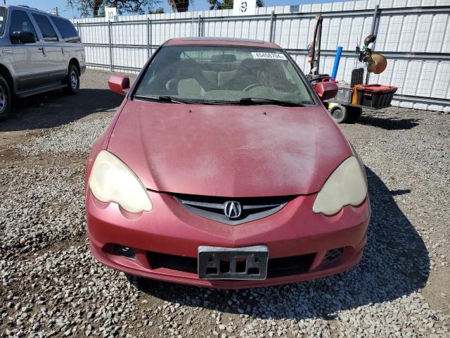 JH4DC53012C032117 - 2002 ACURA RSX TYPE-S MAROON photo 5