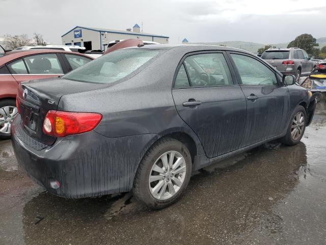 1NXBU40E39Z031017 - 2009 TOYOTA COROLLA BASE GRAY photo 3