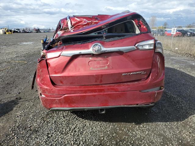 LRBFX2SA1KD098988 - 2019 BUICK ENVISION ESSENCE Կարմիր լուսանկար 6
