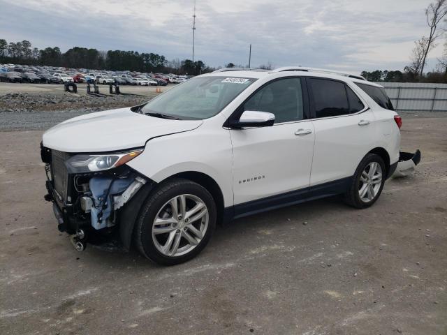 2GNAXMEV0J6112387 - 2018 CHEVROLET EQUINOX PREMIER WHITE photo 1