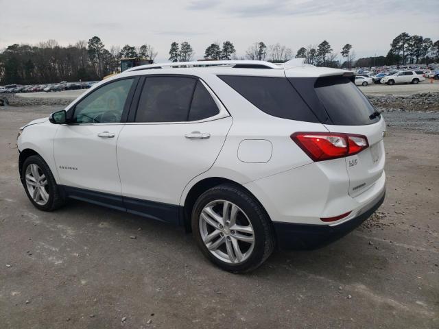 2GNAXMEV0J6112387 - 2018 CHEVROLET EQUINOX PREMIER WHITE photo 2