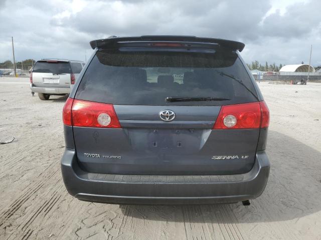 5TDZK23C28S204083 - 2008 TOYOTA SIENNA CE GRAY photo 6