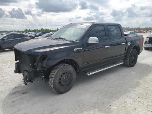 1FTEW1E86FFC08463 - 2015 FORD F150 SUPERCREW BLACK photo 1