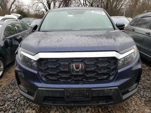 5FNYF8H54NB008885 - 2022 HONDA PASSPORT EXL ლურჯი ფოტო 5