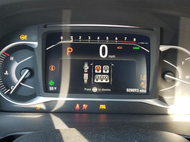 5FNYF8H54NB008885 - 2022 HONDA PASSPORT EXL ლურჯი ფოტო 9