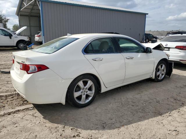 JH4CU2F61AC027666 - 2010 ACURA TSX WHITE photo 3