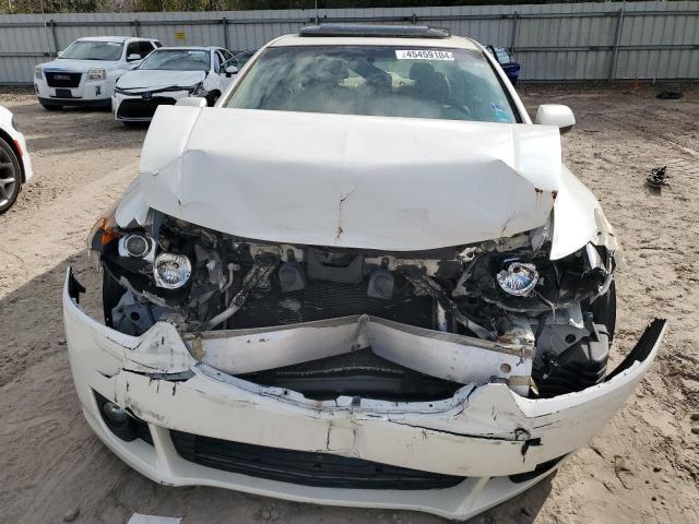 JH4CU2F61AC027666 - 2010 ACURA TSX WHITE photo 5