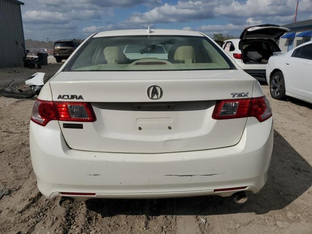 JH4CU2F61AC027666 - 2010 ACURA TSX WHITE photo 6