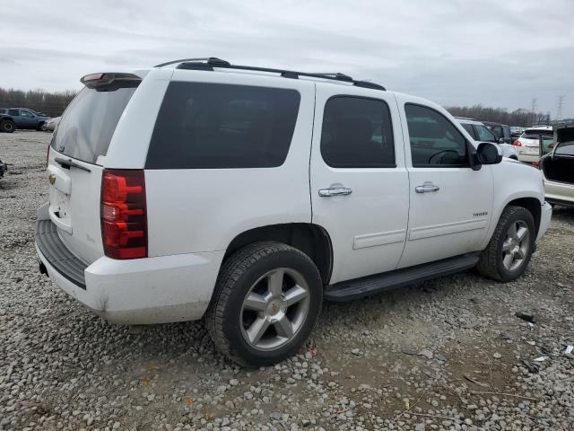 1GNSCAE03DR247004 - 2013 CHEVROLET TAHOE C1500  LS WHITE photo 3