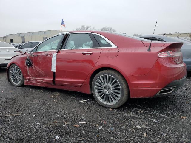 3LN6L2JK7DR812541 - 2013 LINCOLN MKZ RED photo 2