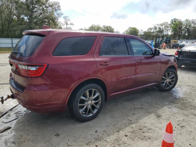 1C4RDHDG4HC740937 - 2017 DODGE DURANGO GT BURGUNDY photo 3