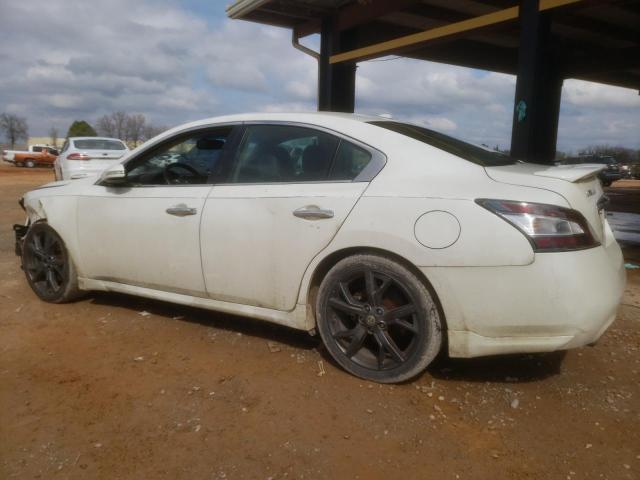 1N4AA5APXDC840212 - 2013 NISSAN MAXIMA S WHITE photo 2