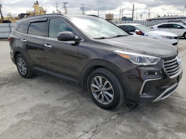 KM8SMDHF9HU213039 - 2017 HYUNDAI SANTA FE SE MAROON photo 4