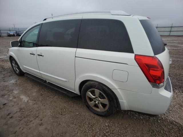 5N1BV28U38N112783 - 2008 NISSAN QUEST S WHITE photo 2