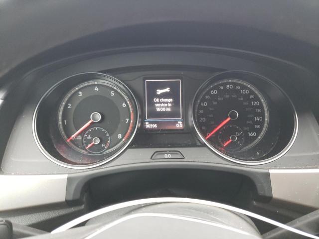 1V21E2CA2LC211031 - 2020 VOLKSWAGEN ATLAS CROS SE BLACK photo 9