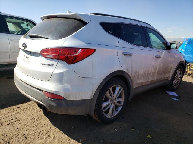 5XYZU3LA0DG072656 - 2013 HYUNDAI SANTA FE S WHITE photo 3