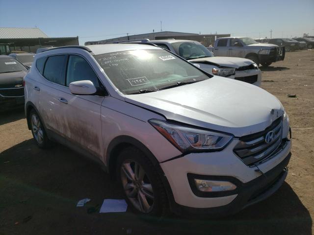 5XYZU3LA0DG072656 - 2013 HYUNDAI SANTA FE S WHITE photo 4