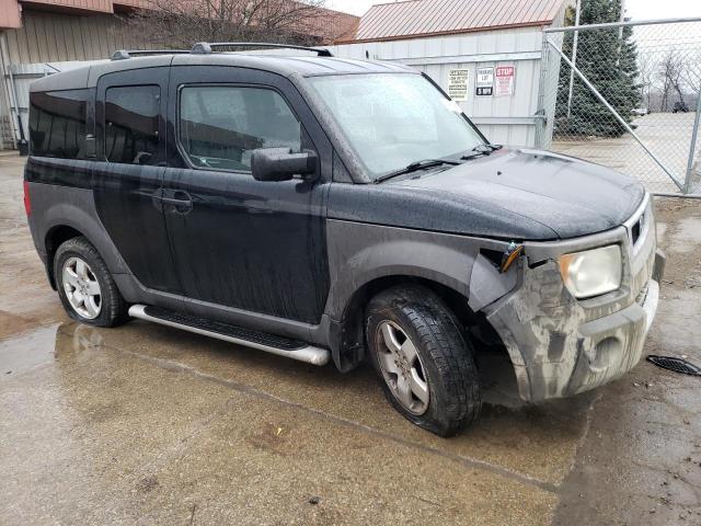 5J6YH18523L015680 - 2003 HONDA ELEMENT EX BLACK photo 4