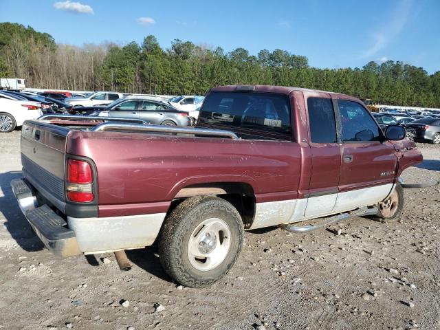 3B7HC13Y3YG131898 - 2000 DODGE RAM BURGUNDY photo 3