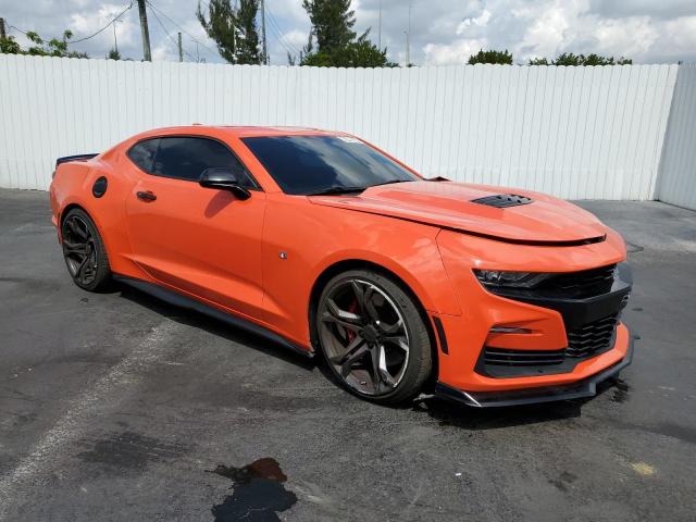 1G1FE1R78K0157157 - 2019 CHEVROLET CAMARO SS ORANGE photo 4