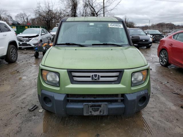 5J6YH27798L000755 - 2008 HONDA ELEMENT EX GREEN photo 5