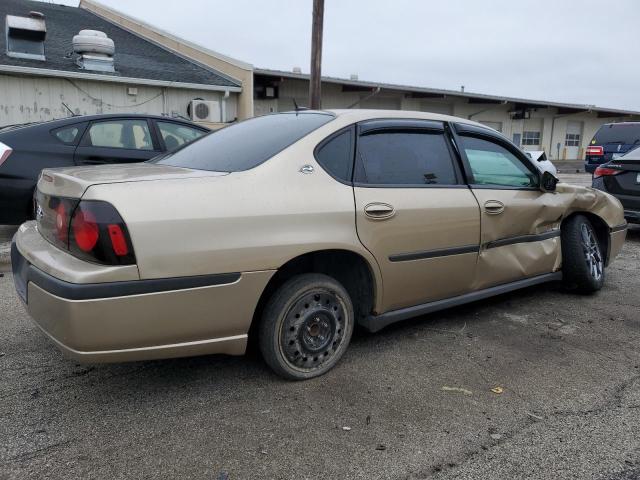 2G1WF52E959104300 - 2005 CHEVROLET IMPALA TAN photo 3