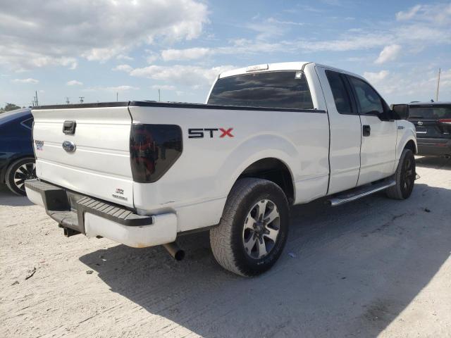 1FTFX1CFXDFD17329 - 2013 FORD F-150 SUPER CAB WHITE photo 3