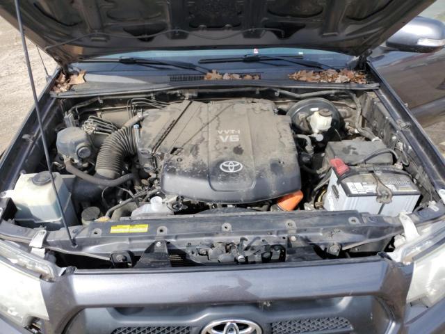 3TMJU4GN8DM155965 - 2013 TOYOTA TACOMA DOUBLE CAB PRERUNNER GRAY photo 12