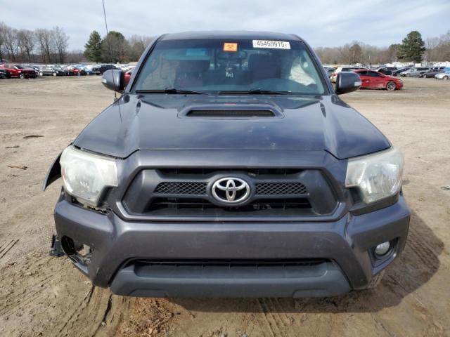 3TMJU4GN8DM155965 - 2013 TOYOTA TACOMA DOUBLE CAB PRERUNNER GRAY photo 5