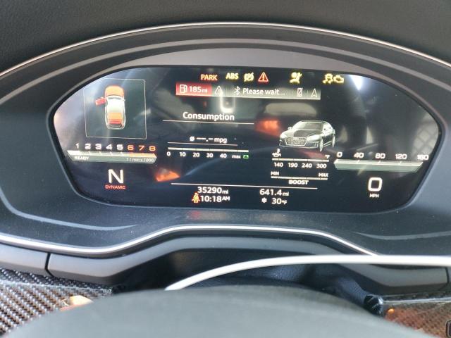 WAUC4CF58PA002487 - 2023 AUDI S5 PREMIUM PLUS ნაცრისფერი ფოტო 9