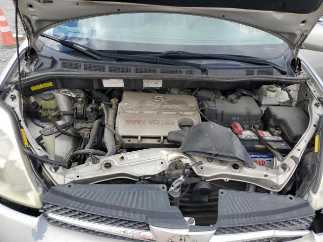 5TDZA22CX5S353101 - 2005 TOYOTA SIENNA XLE SILVER photo 12