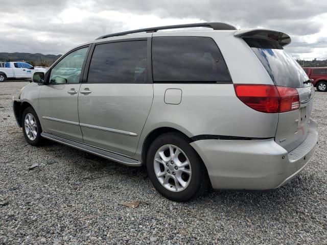 5TDZA22CX5S353101 - 2005 TOYOTA SIENNA XLE SILVER photo 2