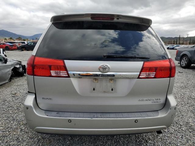 5TDZA22CX5S353101 - 2005 TOYOTA SIENNA XLE SILVER photo 6