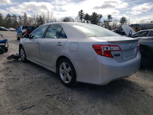 4T1BF1FK8DU700056 - 2013 TOYOTA CAMRY L SILVER photo 2