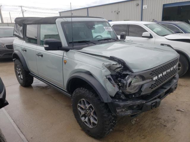 1FMEE5DH4NLB60209 - 2022 FORD BRONCO BASE GRAY photo 4