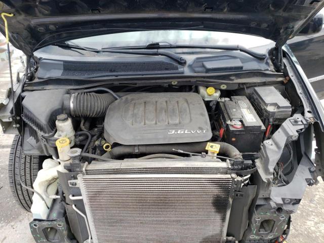 2C4RC1BG7DR573388 - 2013 CHRYSLER TOWN & COU TOURING შავი ფოტო 12