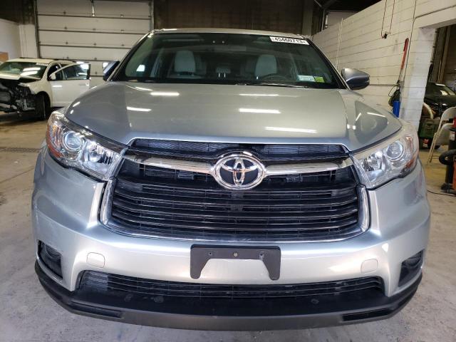 5TDBKRFH8GS245382 - 2016 TOYOTA HIGHLANDER LE SILVER photo 5