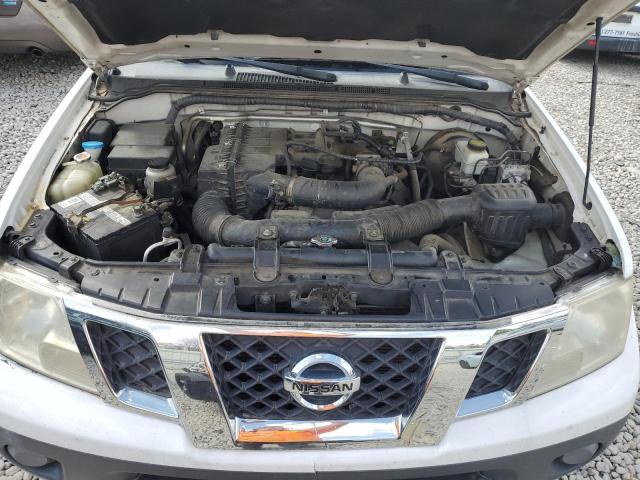 1N6BD0CT4CC478344 - 2012 NISSAN FRONTIER S WHITE photo 11