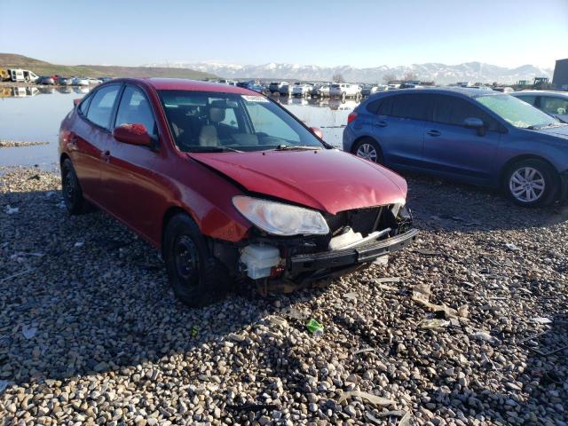 KMHDU46D37U041714 - 2007 HYUNDAI ELANTRA GLS RED photo 4