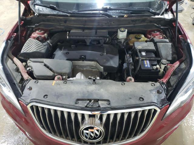 LRBFX1SA2JD010362 - 2018 BUICK ENVISION ESSENCE Կարմիր լուսանկար 12