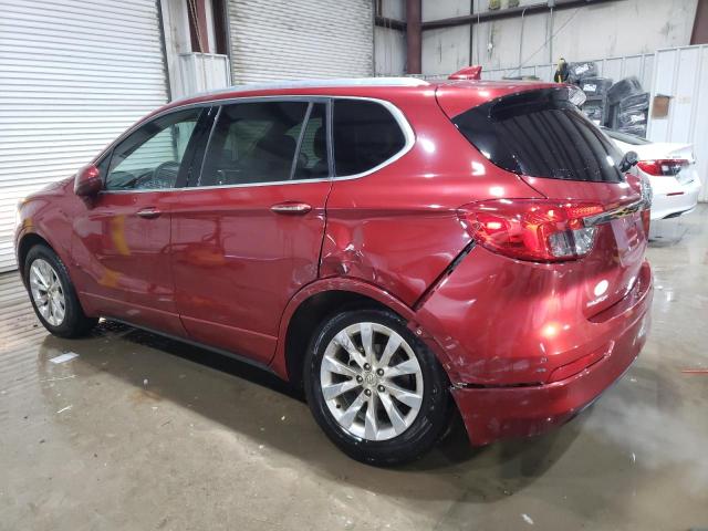 LRBFX1SA2JD010362 - 2018 BUICK ENVISION ESSENCE Կարմիր լուսանկար 2