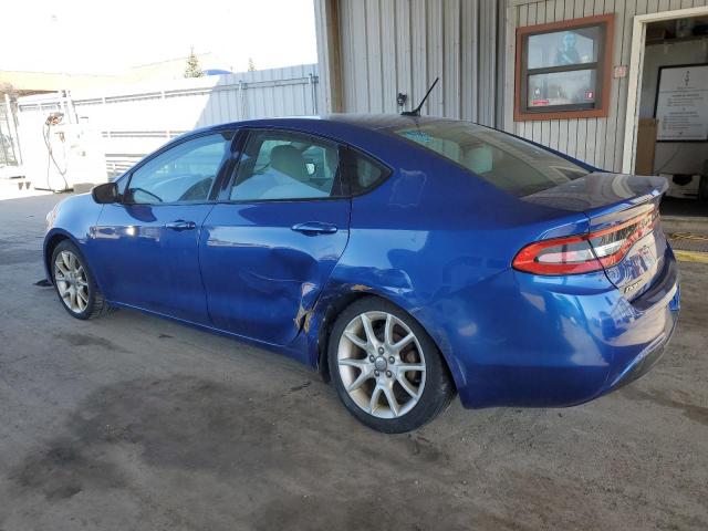 1C3CDFBA7DD117782 - 2013 DODGE DART SXT BLUE photo 2