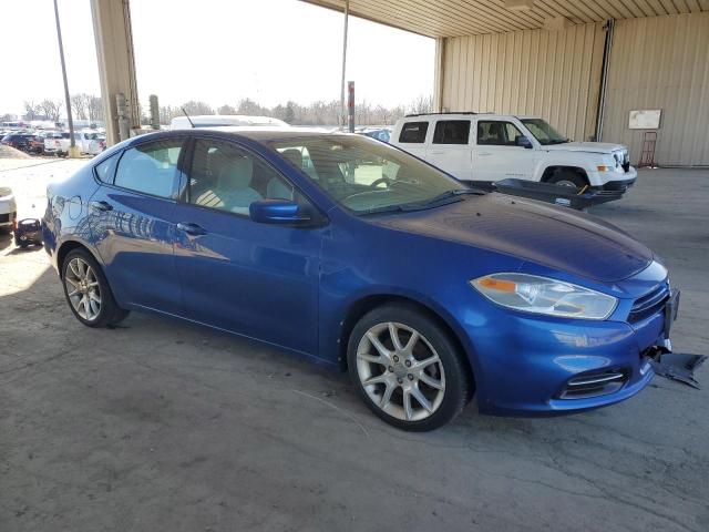 1C3CDFBA7DD117782 - 2013 DODGE DART SXT BLUE photo 4