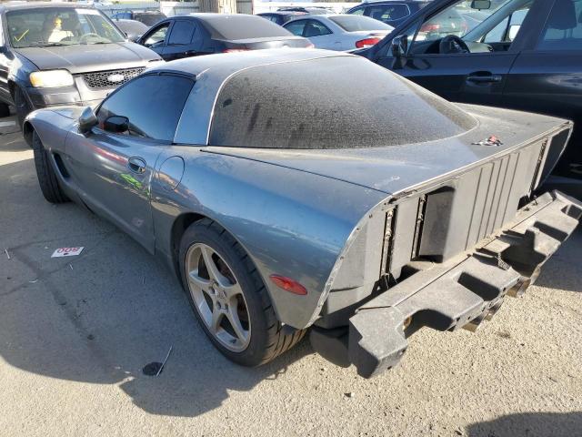 1G1YY22G845125699 - 2004 CHEVROLET CORVETTE GRAY photo 2