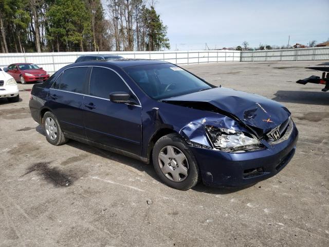 3HGCM56447G709448 - 2007 HONDA ACCORD LX BLUE photo 4