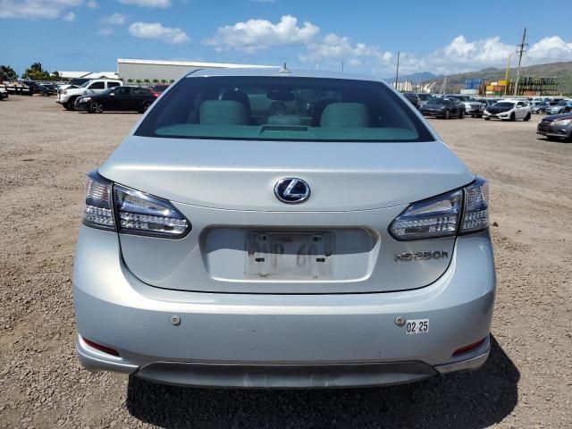 JTHBB1BA0B2042804 - 2011 LEXUS HS 250H SILVER photo 6