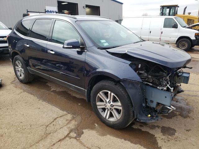 1GNKRHKD1HJ116852 - 2017 CHEVROLET TRAVERSE LT BLUE photo 4