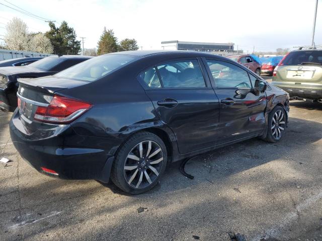 2HGFB2F90FH508884 - 2015 HONDA CIVIC EXL BLACK photo 3