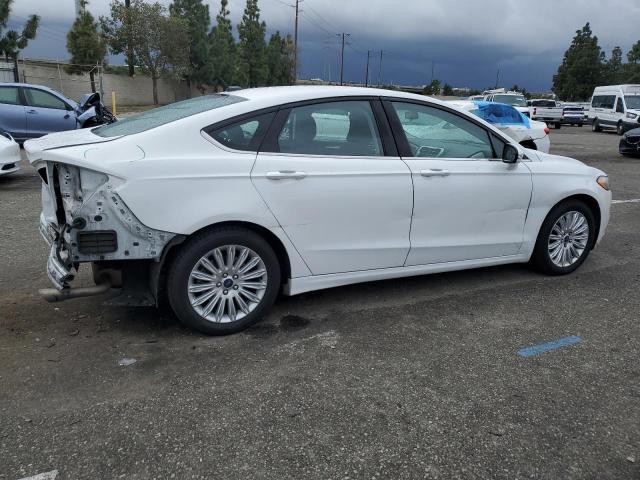 3FA6P0LU0GR385340 - 2016 FORD FUSION SE HYBRID WHITE photo 3